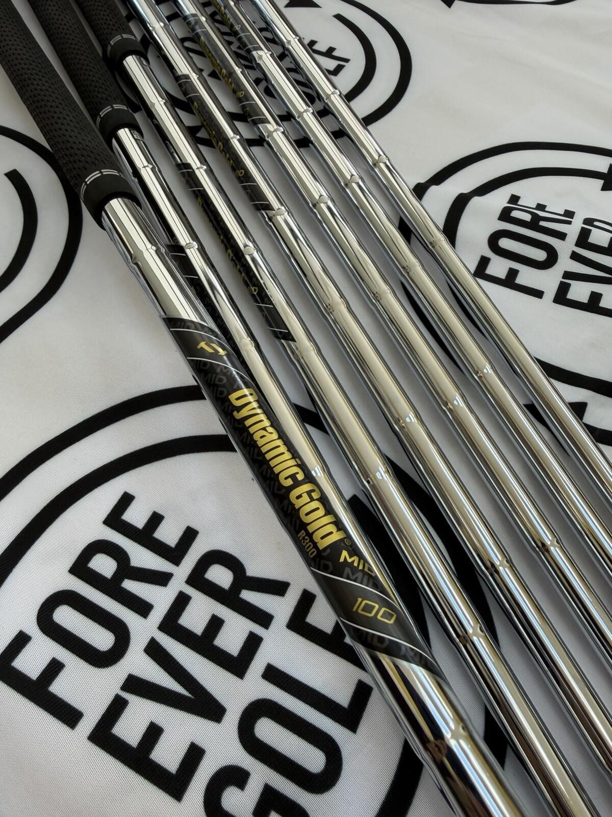 PING i240 IRONS / 5 - UW / Mens RH / 100g Reg Flex / Blue Dot / MINT USED