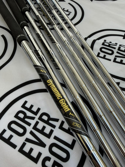PING i240 IRONS / 5 - UW / Mens RH / 100g Reg Flex / Blue Dot / MINT USED