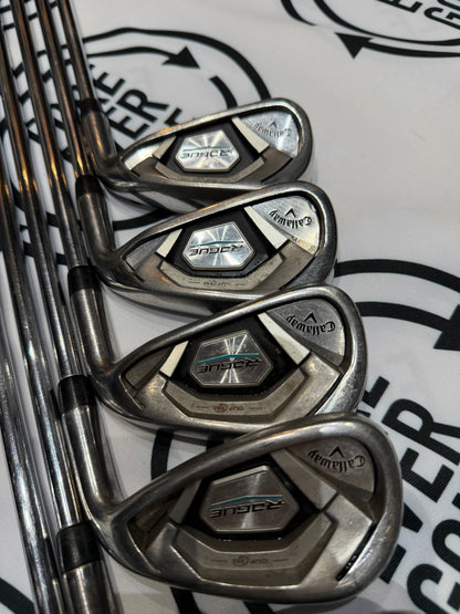 CALLAWAY ROGUE CF-18 IRONS / 5 - PW / 95g Reg Flex / RH