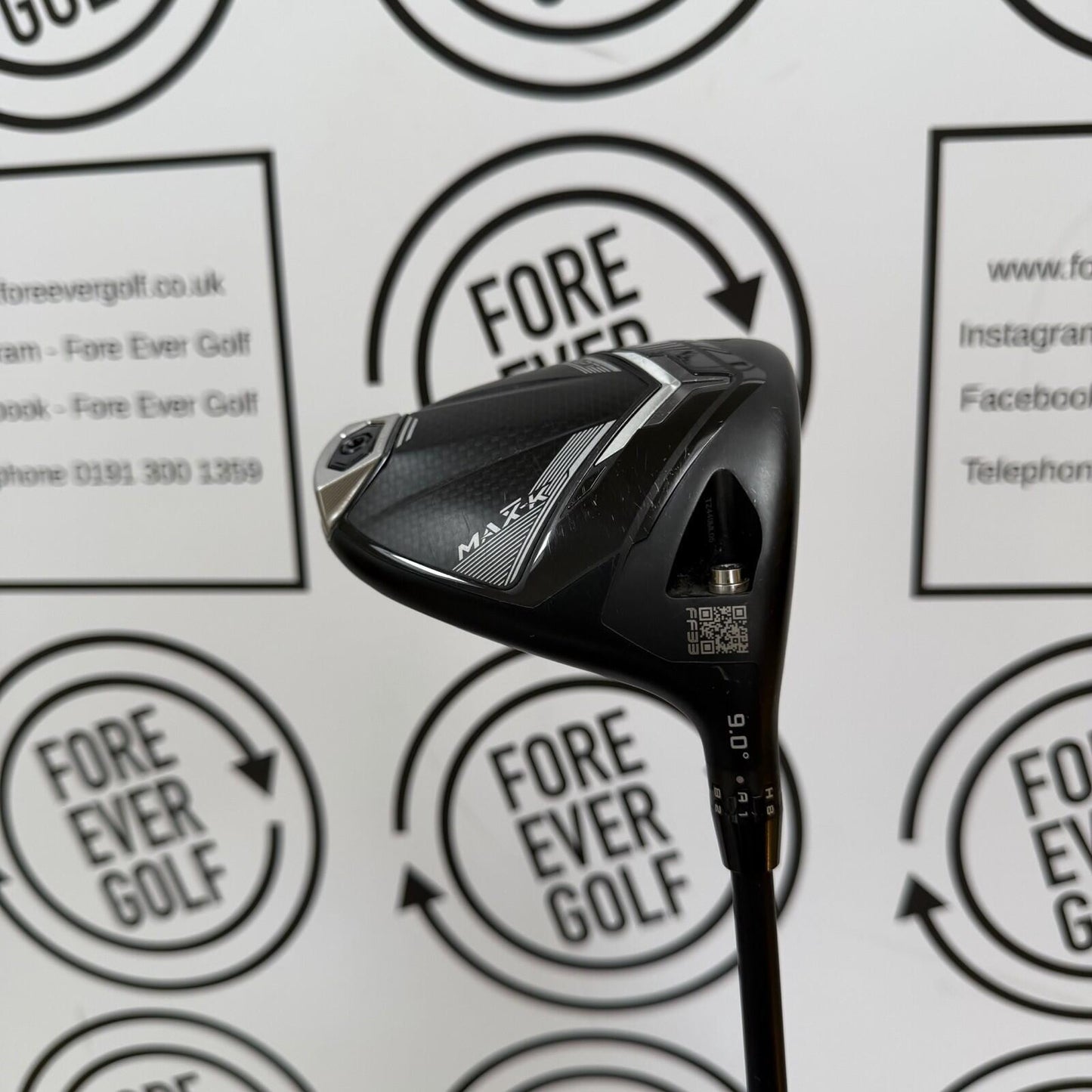 COBRA DS ADAPT MAX-K DRIVER / 9 Deg / Mens RH / 50g Stiff Flex / V.GOOD USED