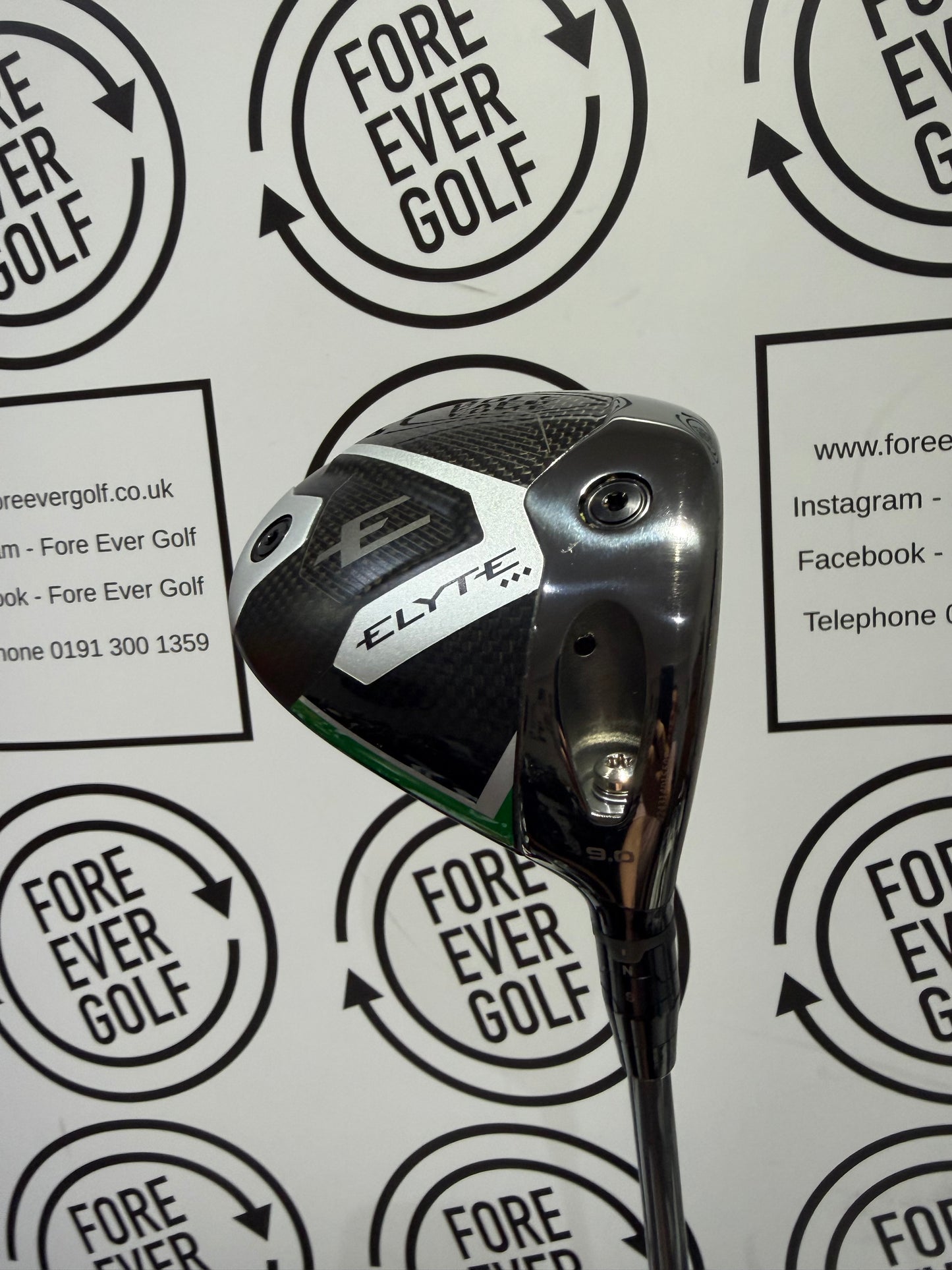 CALLAWAY ELYTE TRIPLE DIAMOND / 9 Deg / RH / 60g Stiff Flex / V.GOOD USED