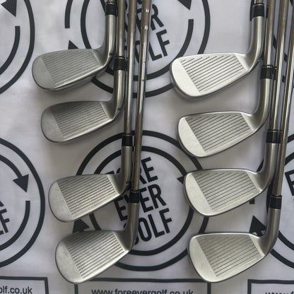 TAYLORMADE R-BLADEZ IRONS / 4 - PW + SW / RH / Reg Flex / GOOD USED