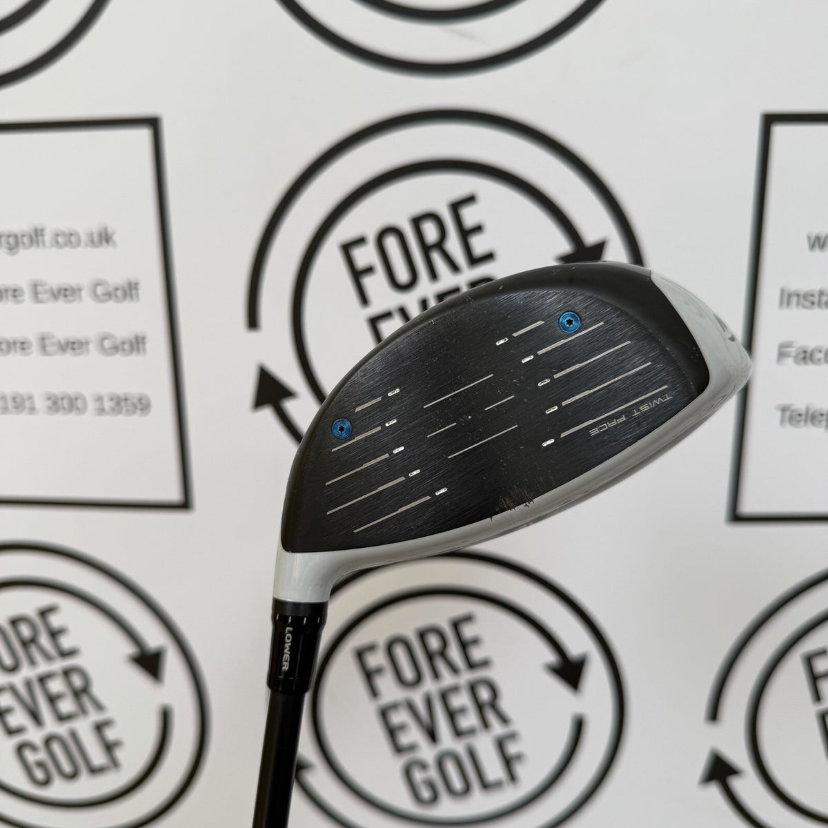 TAYLORMADE SIM DRIVER / 8 Deg / Mens RH / 50g Stiff Flex / GOOD USED