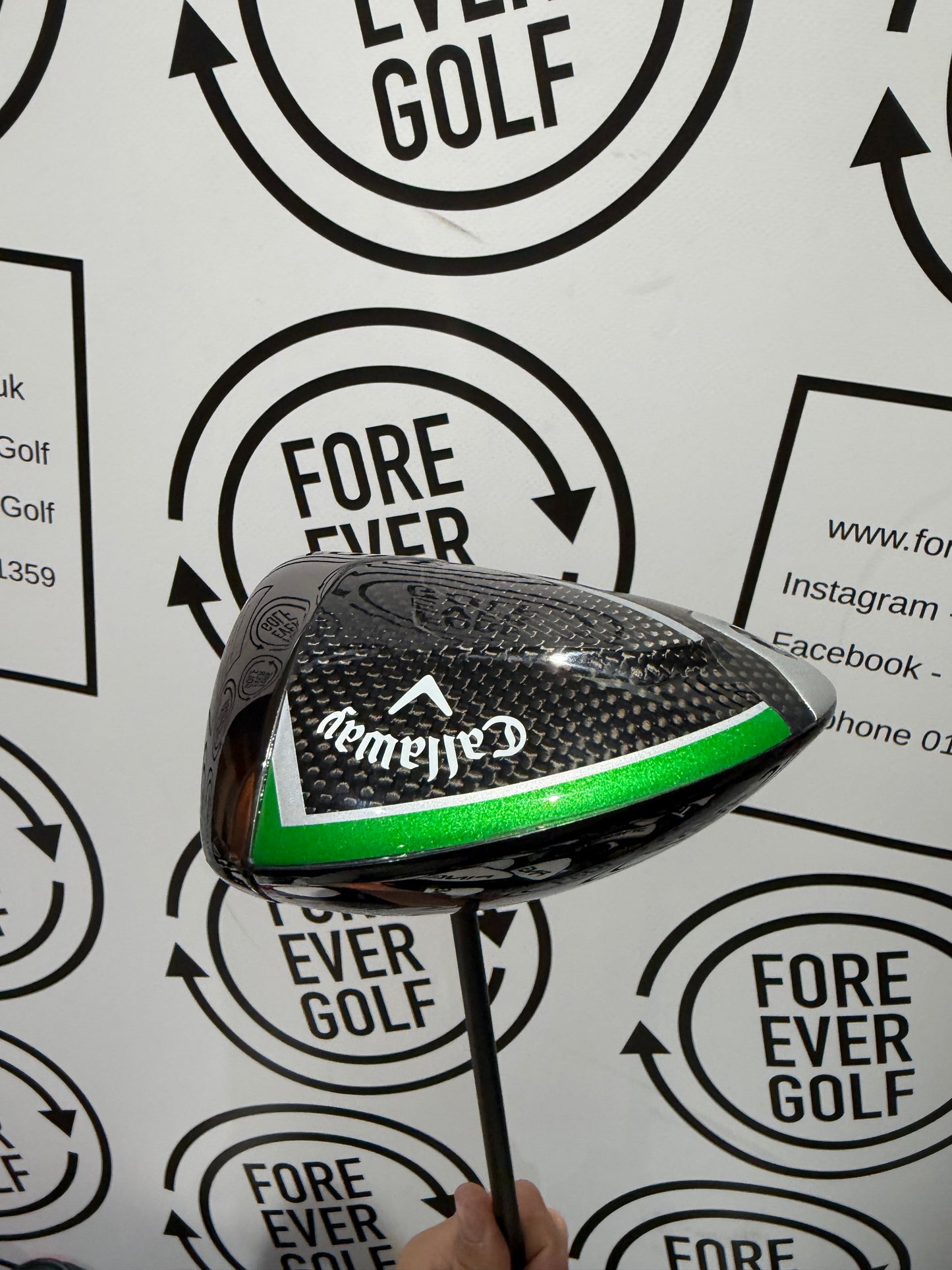 CALLAWAY ELYTE TRIPLE DIAMOND DRIVER / 9 Degree / RH / 65g Stiff Flex