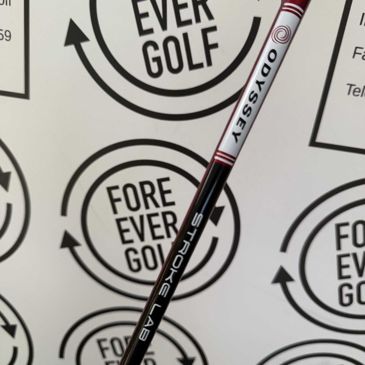 ODYSSEY TRI-HOT DOUBLE WIDE PUTTER / 34” / RH / V.GOOD USED