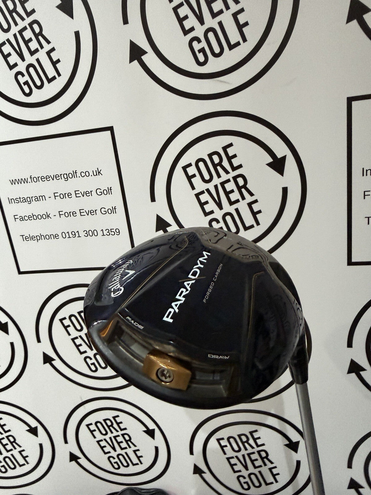 CALLAWAY PARADYM DRIVER / 12 Degree / RH / 40g Reg Flex / V.GOOD USED