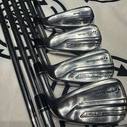 TAYLORMADE P790 (2017) IRONS / 5 - PW / Mens RH / 105g Stiff Flex / GOOD USED