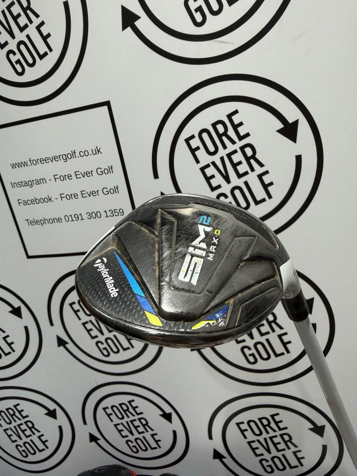 TAYLORMADE SIM2 MAX-D 5 WOOD / 19 Degree / RH / 45g Reg Flex / OK USED