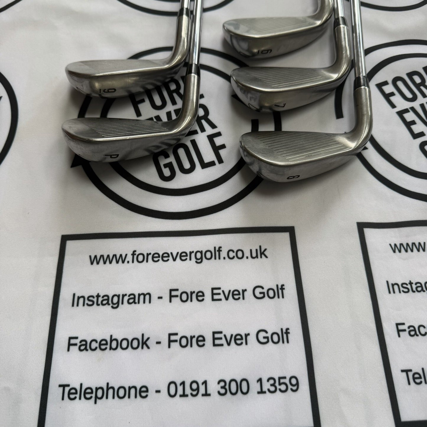 CALLAWAY XR OS IRONS / 6 - PW / Mens RH / 80g Reg Flex / GOOD USED