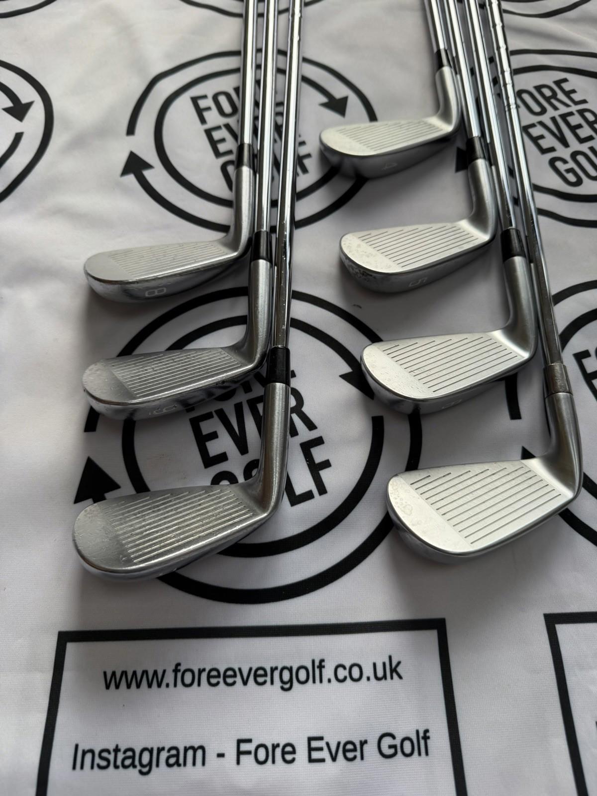 MIZUNO JPX 919 FORGED IRONS / 4 - PW / Mens RH / 105g Reg Flex / OK USED