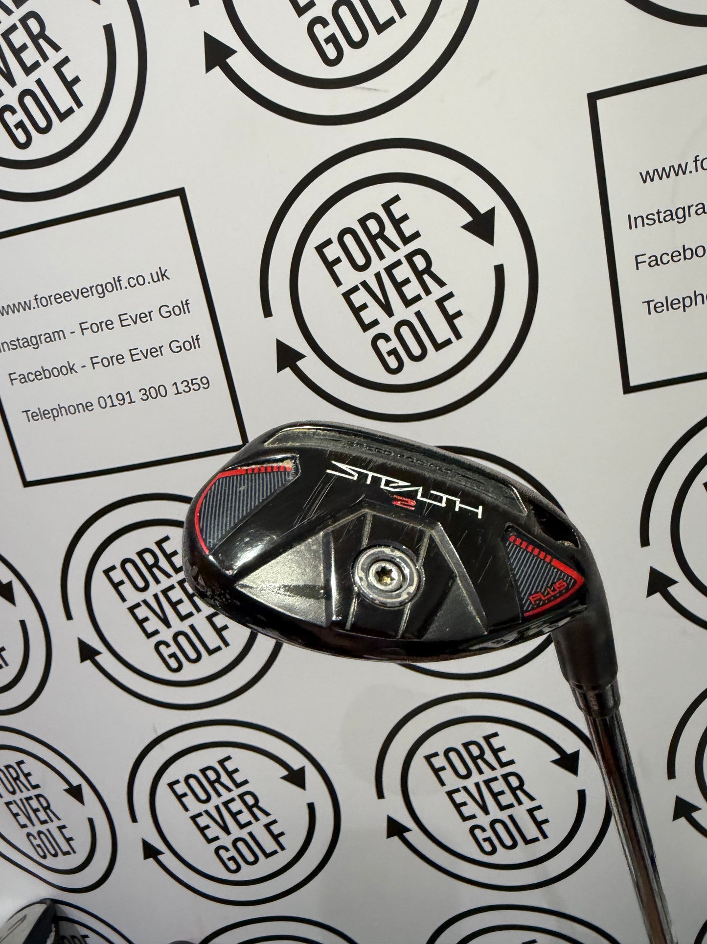 TAYLORMADE STEALTH 2 PLUS+ 4 HYBRID / 22 Deg / Mens RH / 75g Reg Flex / V.GOOD USED