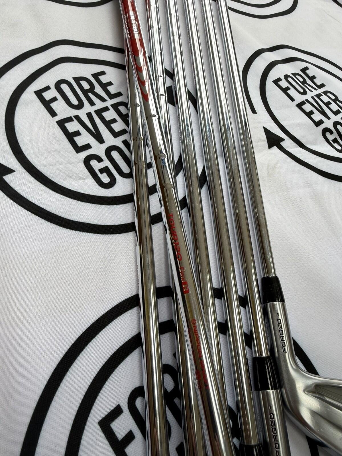 TITLEIST T100s IRONS / 5 - PW + 48 / Mens RH / 120g Regular Flex / V.GOOD USED