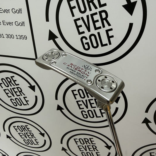 SCOTTY CAMERON SUPER SELECT NEWPORT + PUTTER / 35” / RH / GOOD USED