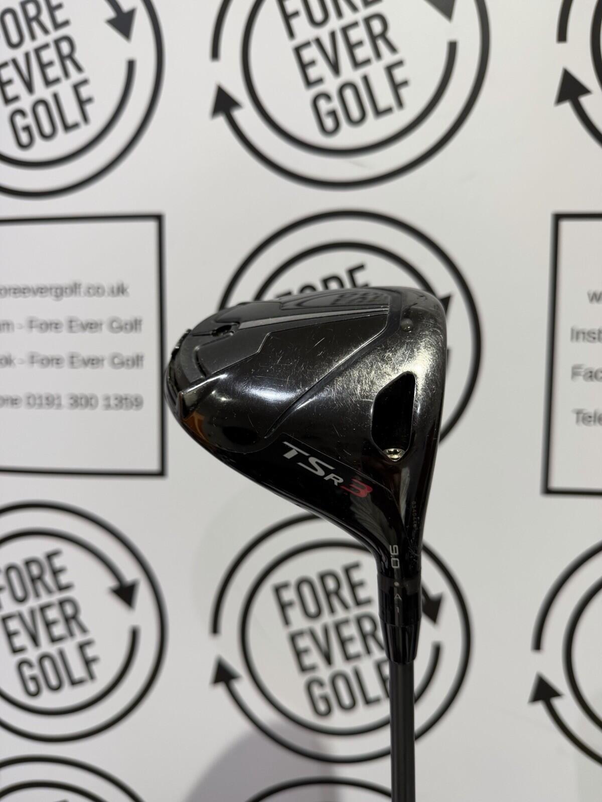 TITLEIST TSR3 DRIVER / 9 Degree / Mens RH / 70g TX-Stiff Flex / GOOD USED