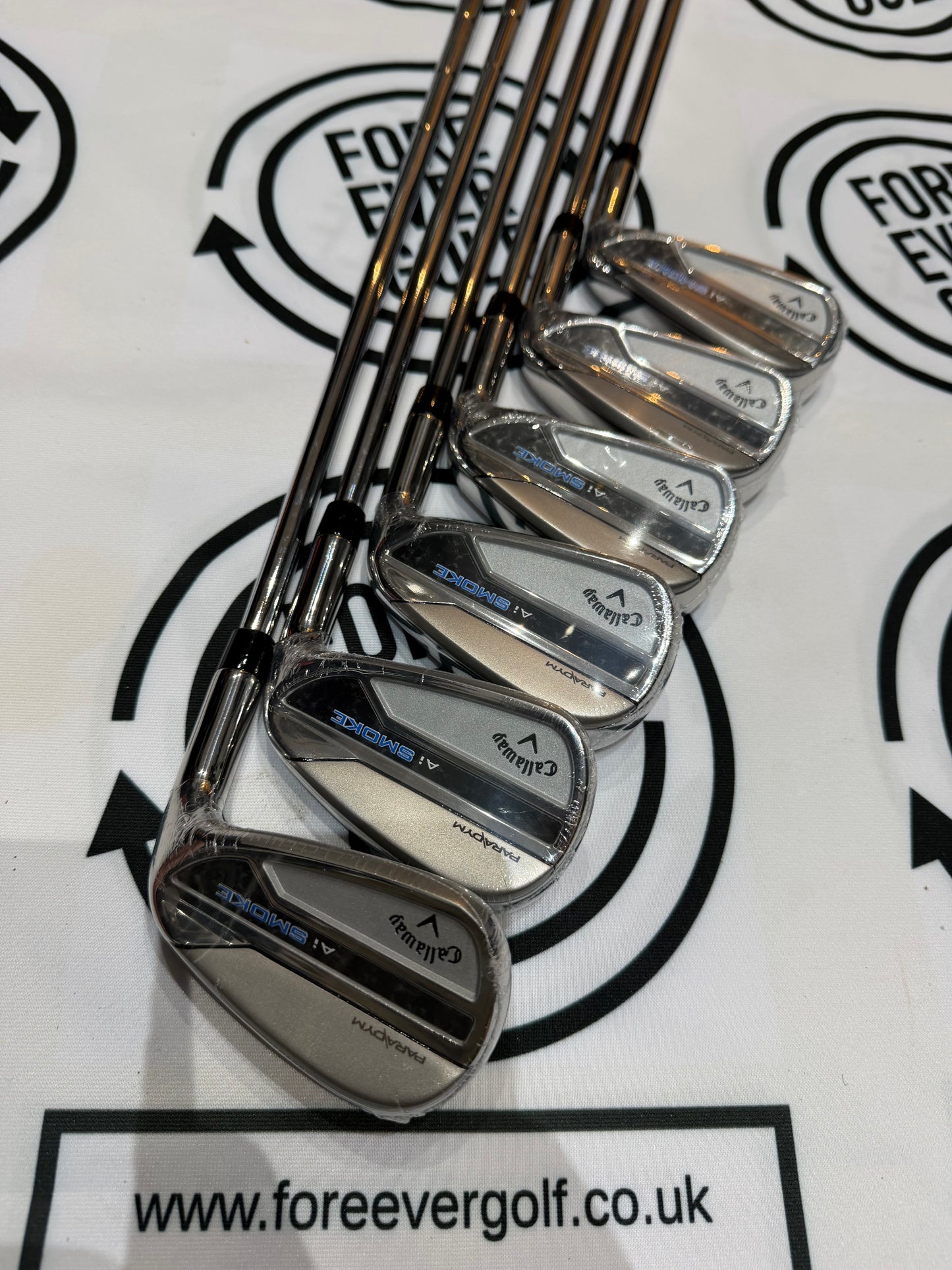 CALLAWAY Ai SMOKE IRONS / 5 - PW / Mens RH / 95g Reg Flex