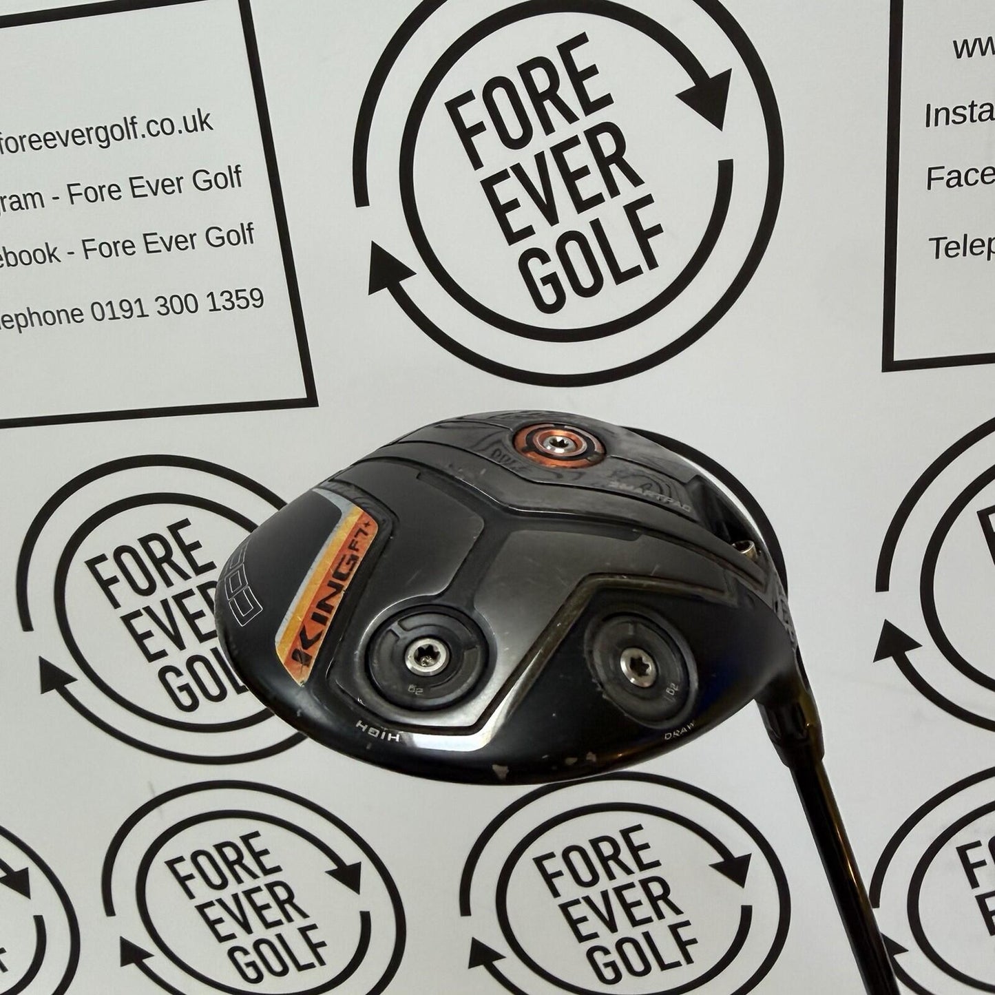 COBRA F7 DRIVER / 10.5 Degree / Mens RH / 61g Reg Flex / GOOD USED