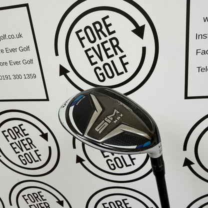 TAYLORMADE SIM MAX 4 HYBRID / 22 Deg / RH / 70g Stiff Flex / GOOD USED