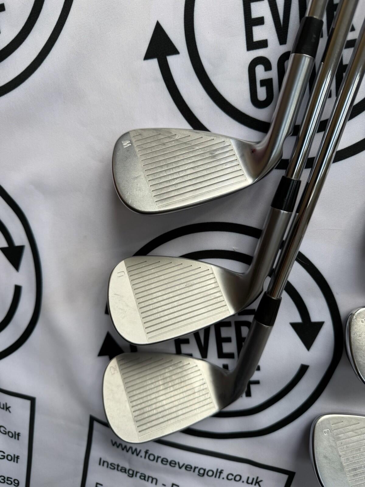 PING G440 IRONS / 6 - PW + UW + 52 / BLUE DOT / RH / AWT 3.0 Reg Flex / MINT