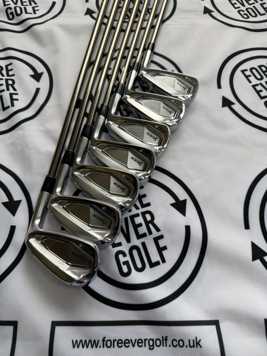 SRIXON ZXi5 IRONS / 4 - PW / Mens RH / Stiff Flex Graphite Shafts / V.GOOD USED