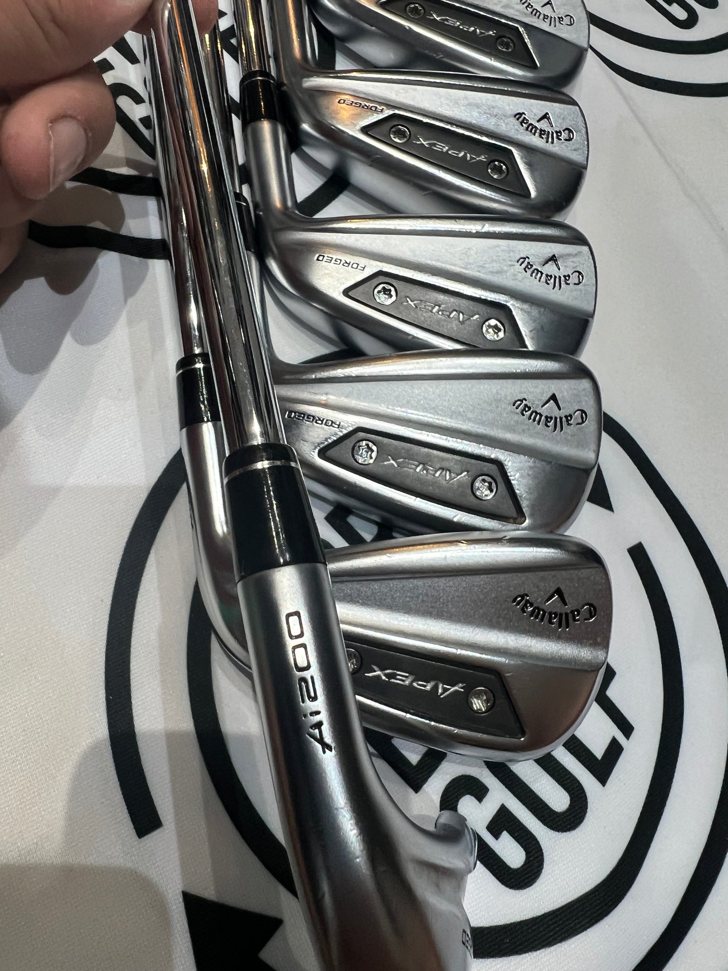 CALLAWAY APEX Ai200 IRONS / 5 - PW / RH / 90g Reg Flex