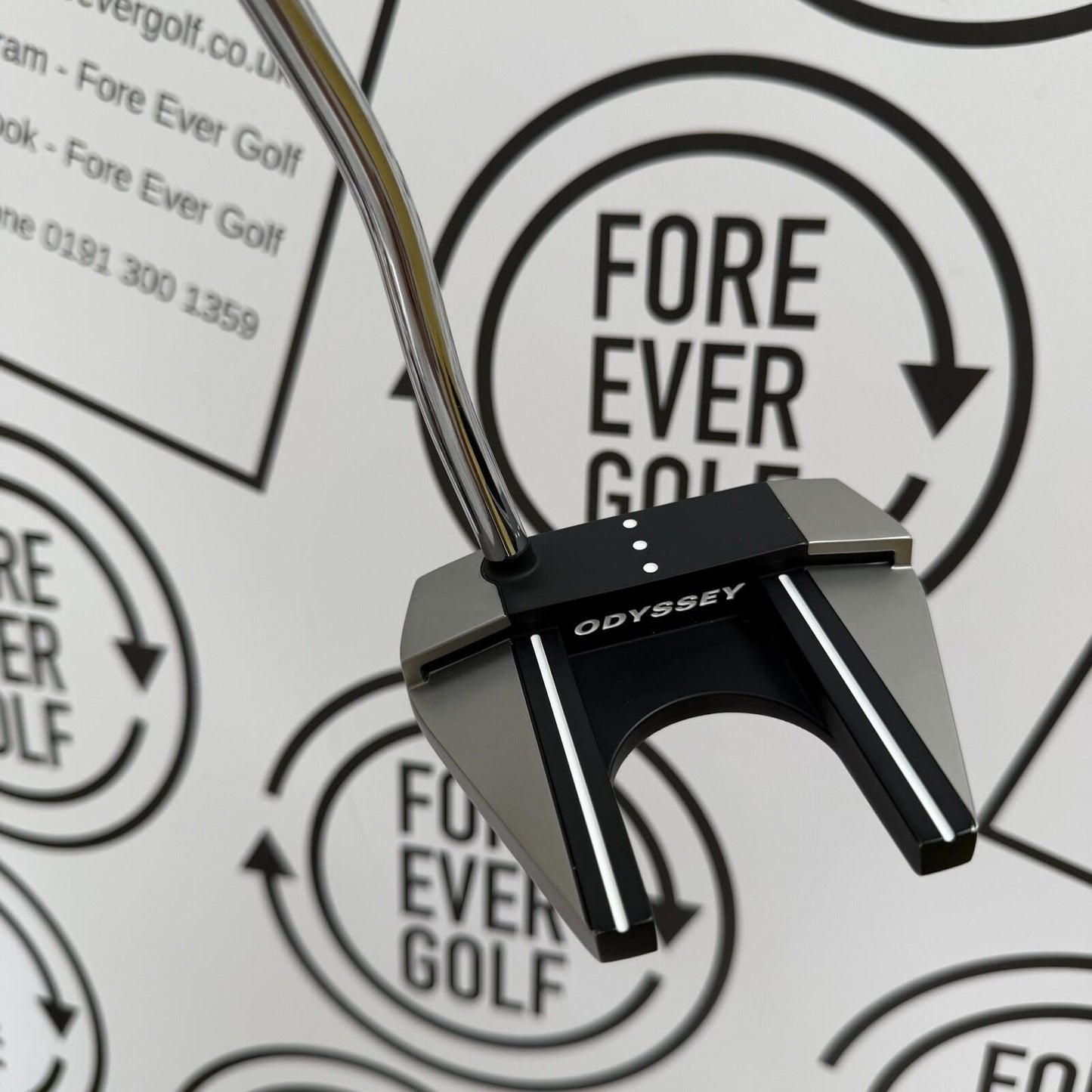 ODYSSEY MICROHINGE #7 PUTTER (DB) / 34” / Mens RH / MINT USED