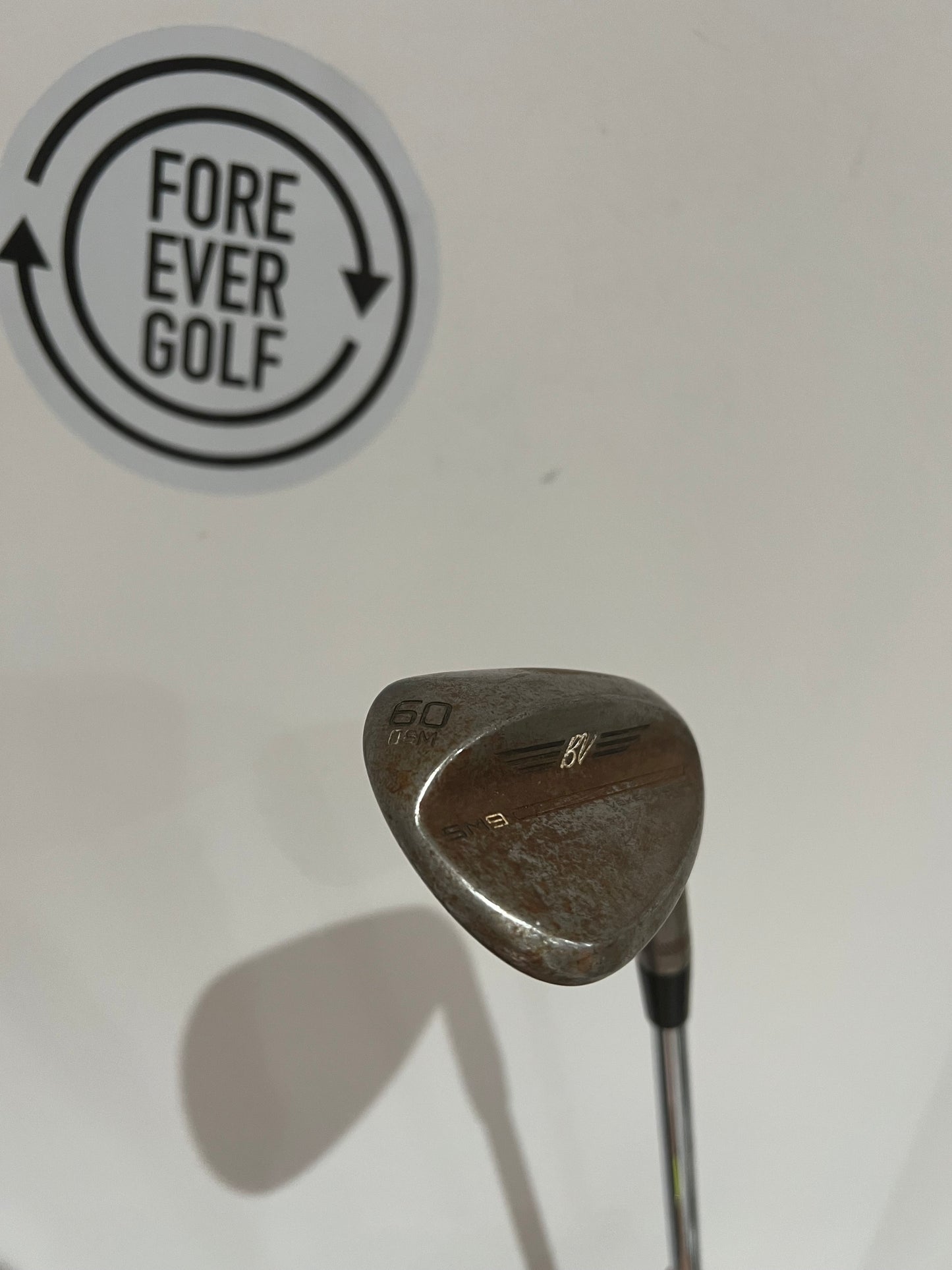 TITLEIST VOKEY SM9 LOB WEDGE (60 Degree), Mens RH, Rusted Finish, Wedge Flex