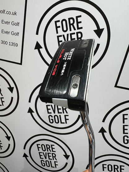 ODYSSEY WHITE HOT VERSA DOUBLE WIDE PUTTER / UST STABILITY SHAFT / 34” / RH