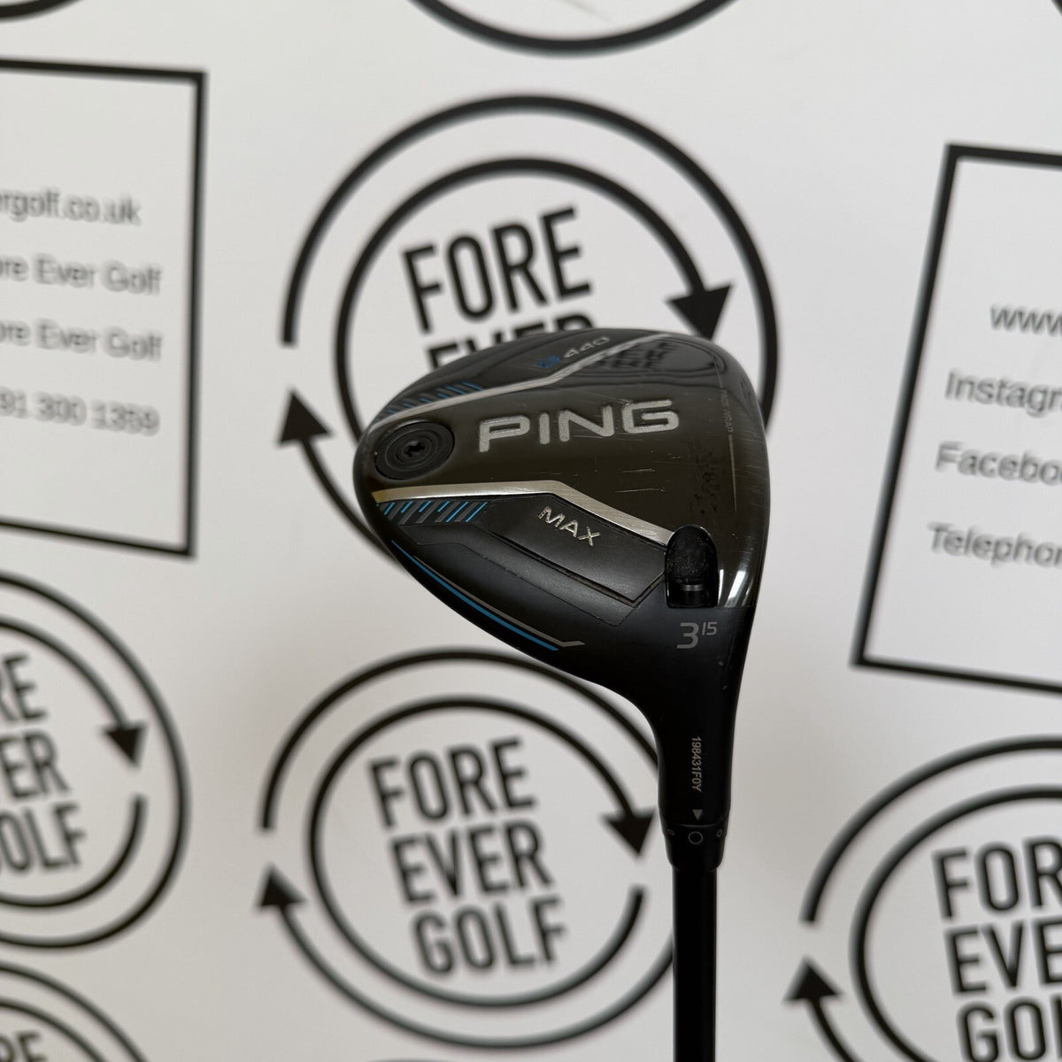 PING G440 MAX 3 WOOD / 15 Degree / Mens RH / 65g Reg Flex / V.GOOD USED