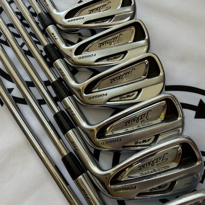 TITLEIST AP2 714 IRONS / Mens RH / 4 - PW / Stiff Flex / GOOD USED