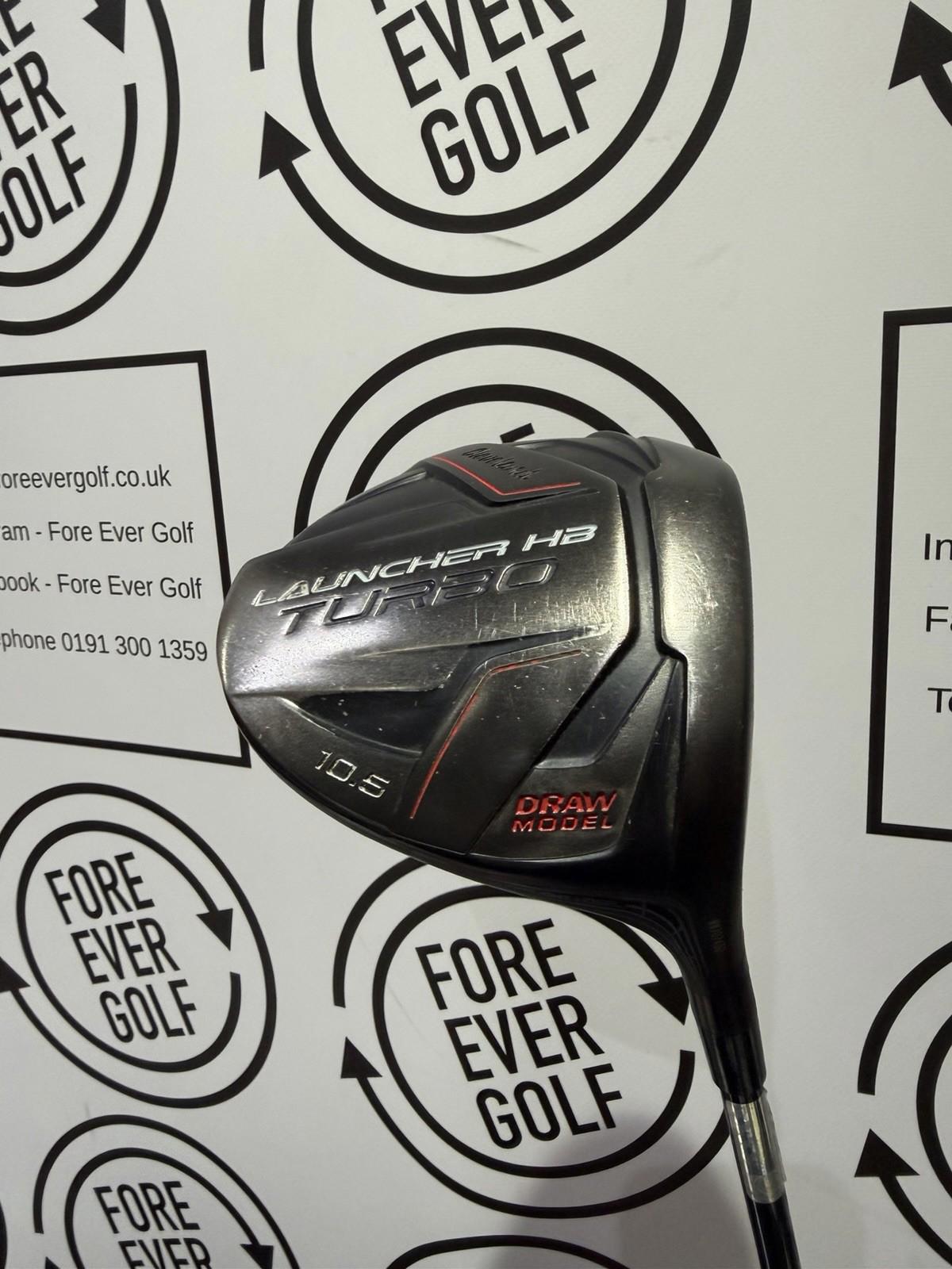 CLEVELAND LAUNCHER HB TURBO DRIVER / 10.5 Deg / RH / DRAW MODEL / 50g Reg Flex