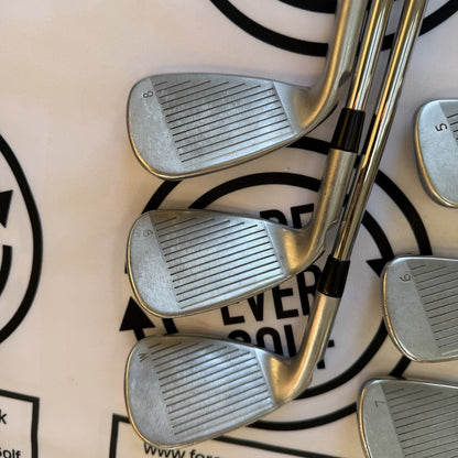 PING G400 IRONS / 5 - PW / Mens RH / Black Dot / 120g Stiff Flex / GOOD USED