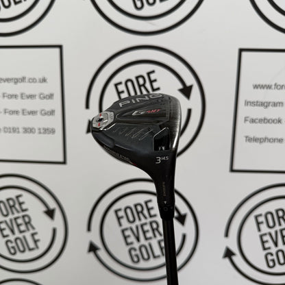 PING G410 LST 3 WOOD / 14.5 Deg / Mens RH / 65g Stiff Flex / GOOD USED