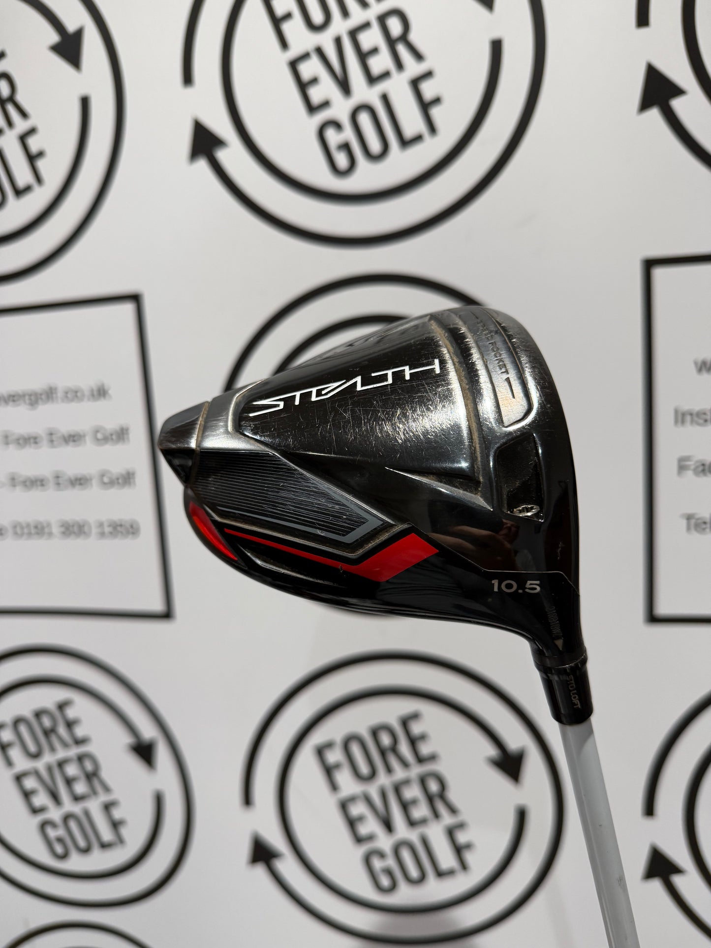 TAYLORMADE STEALTH DRIVER / 10.5 Degree / RH / 45g Reg Flex / GOOD USED