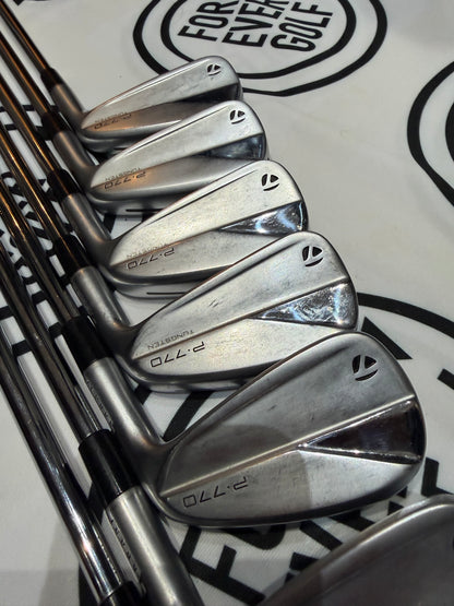 TAYLORMADE P770 (2023) IRONS / 4 - PW / TOUR FST Stiff Flex / RH