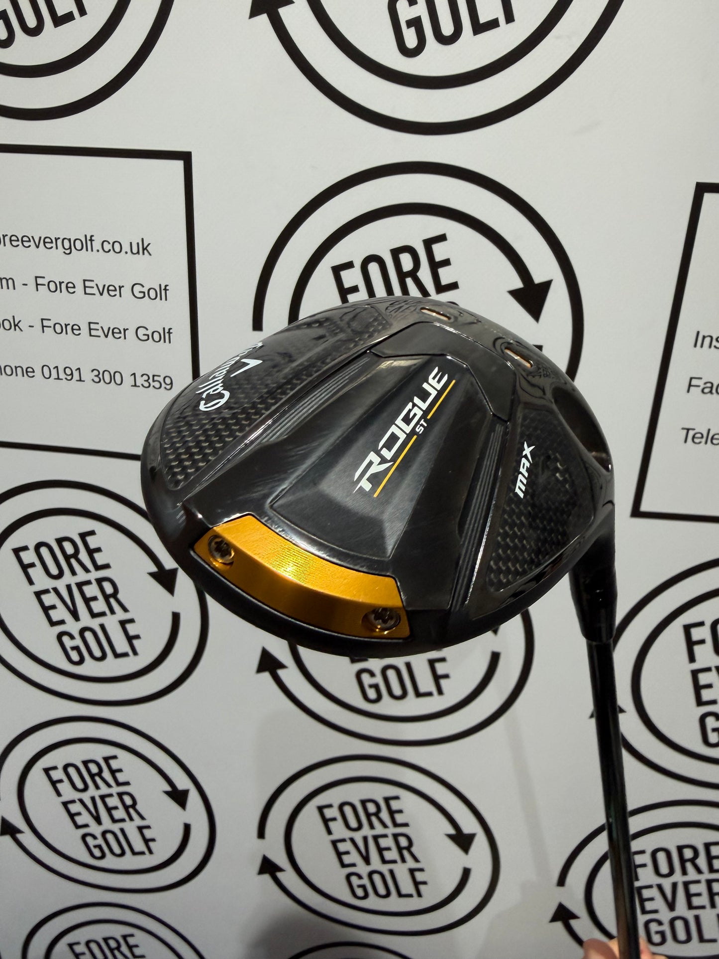 CALLAWAY ROGUE ST MAX DRIVER / 12 Degree / RH / 55g Reg Flex