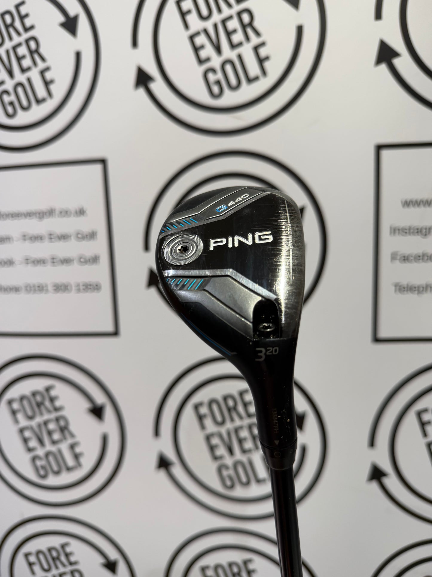 PING G440 3 HYBRID / 20 Degree / RH / 70g Reg Flex / V.GOOD USED