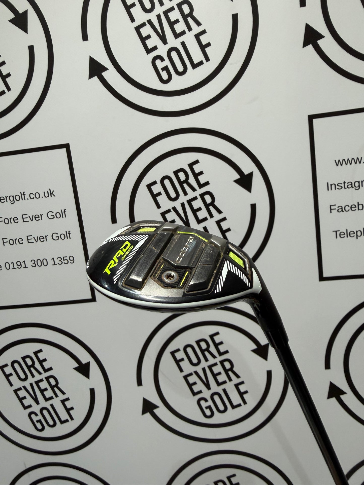 COBRA RADSPEED 3 HYBRID / 19 Degree / Mens RH / 85g Stiff Flex