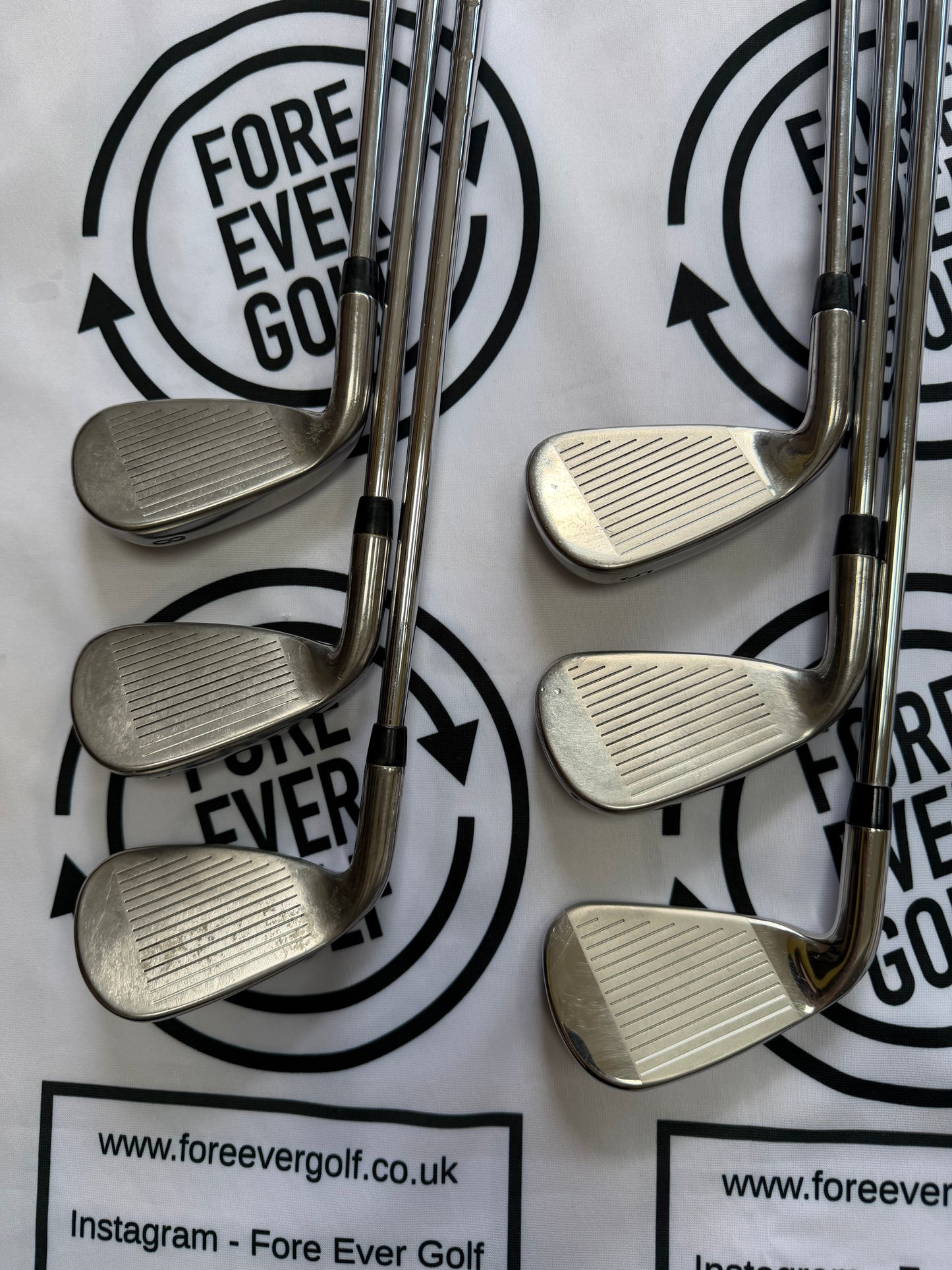 CALLAWAY ROGUE X IRONS / 5 - PW / Mens RH / Regular Flex / GOOD USED