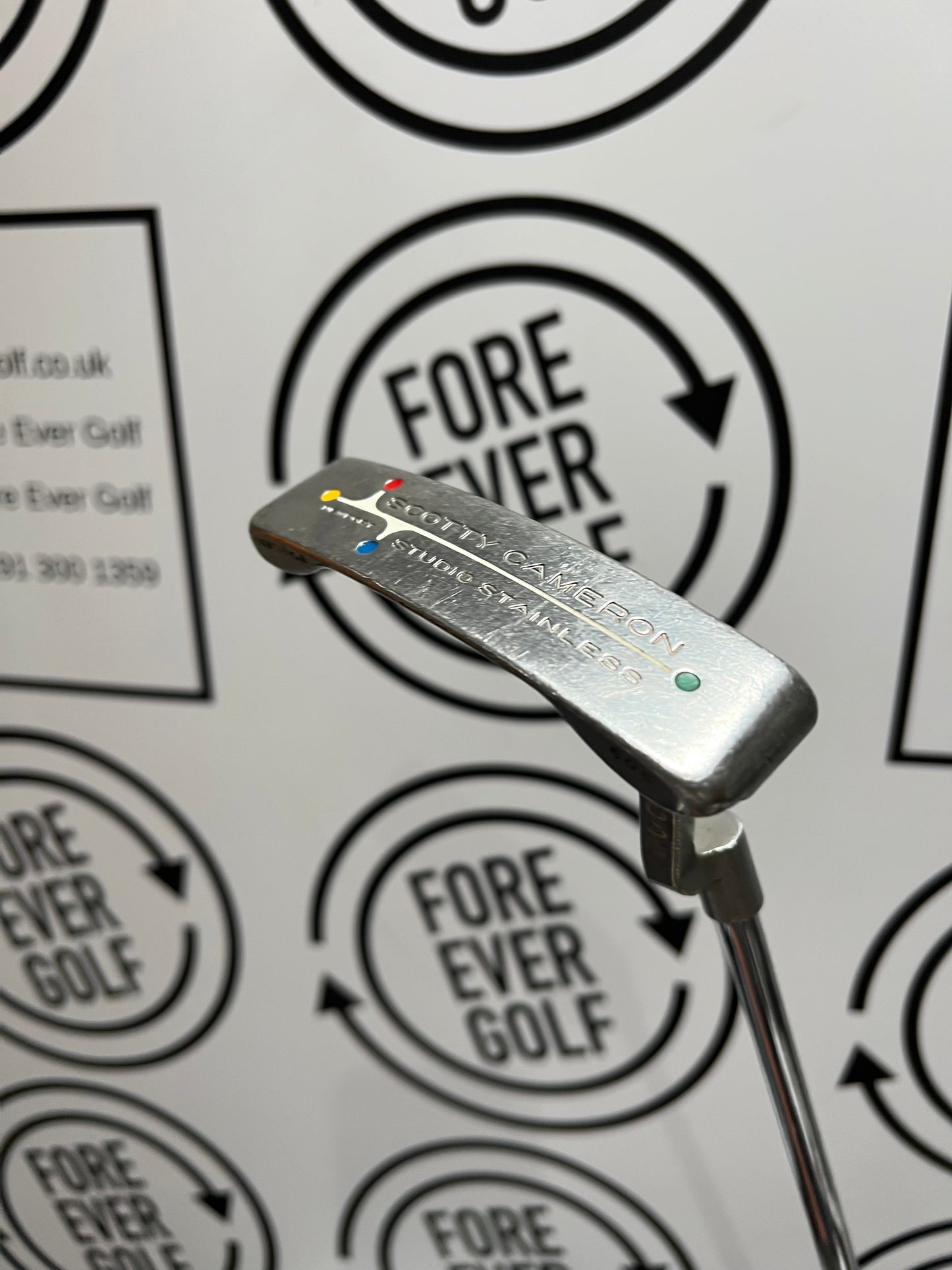 SCOTTY CAMERON STUDIO STAINLESS PUTTER / 35” / Mens RH