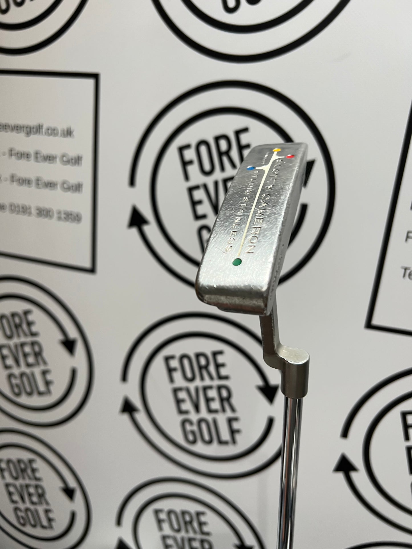 SCOTTY CAMERON STUDIO STAINLESS PUTTER / 35” / Mens RH