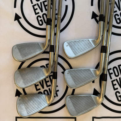 PING G400 IRONS / 5 - PW / Mens RH / Black Dot / 120g Stiff Flex / GOOD USED