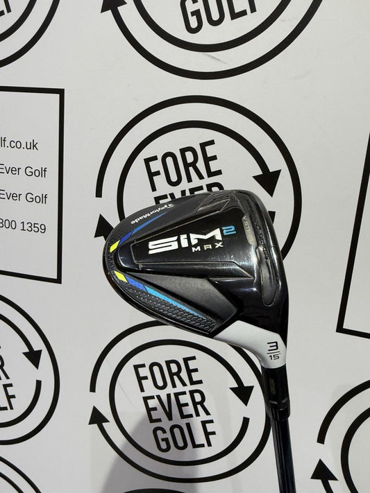 TAYLORMADE SIM2 3 WOOD / 15 Degree / Mens RH / 50g Reg Flex / V.GOOD USED