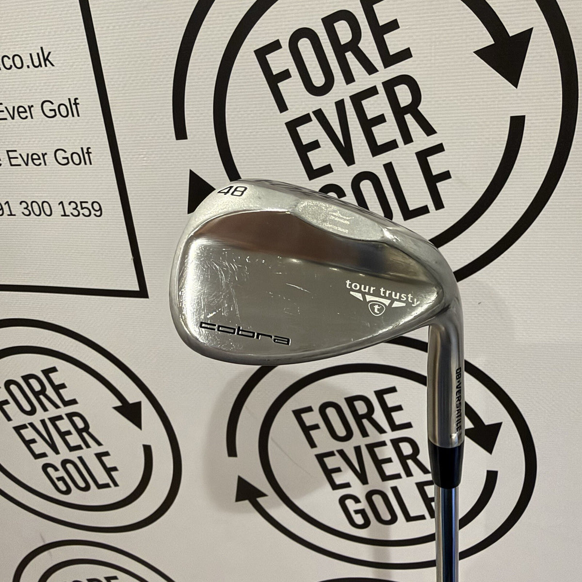 COBRA TOUR TRUSTY RUSTY GAP WEDGE / 48 Deg / Wedge Flex / GOOD USED