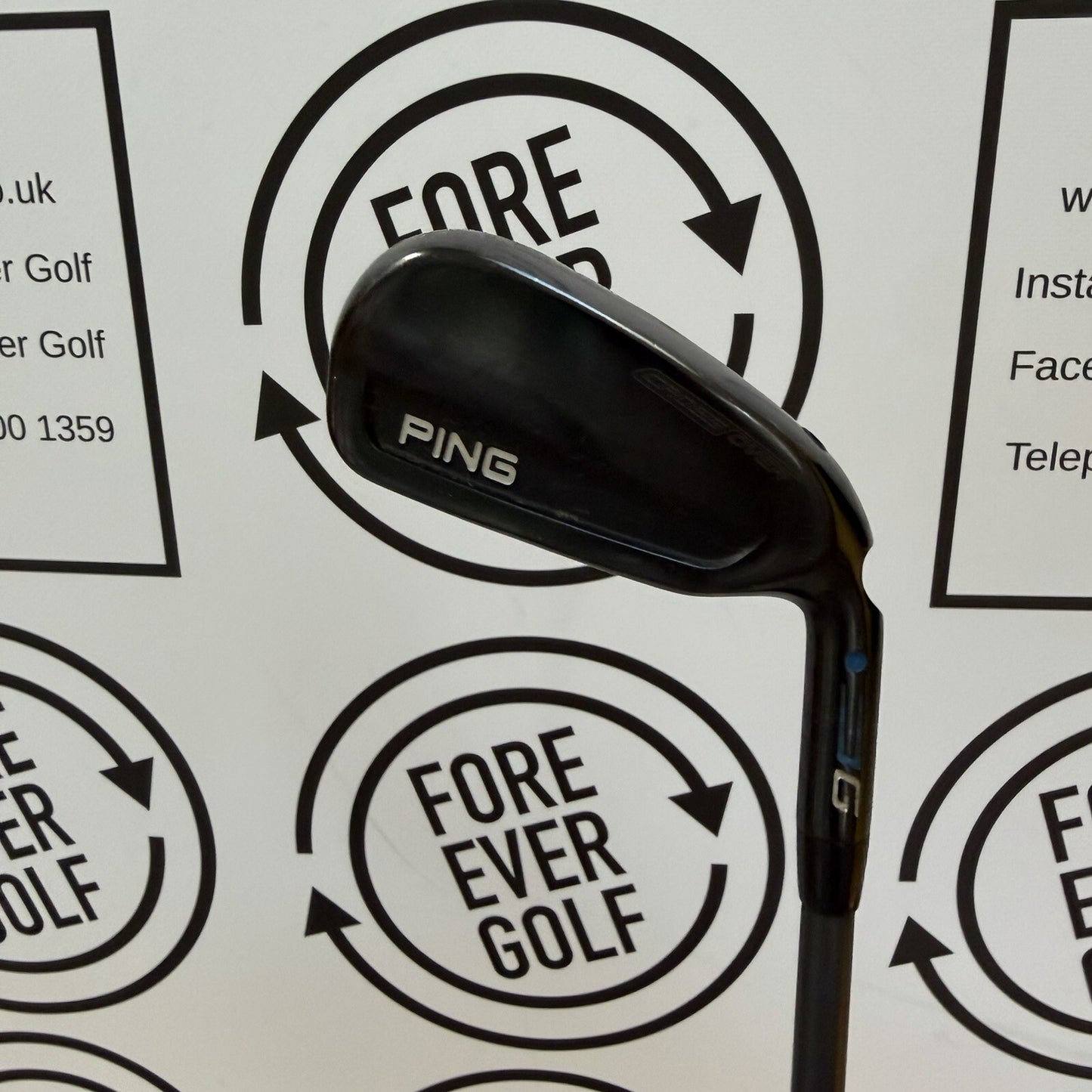 PING G SERIES 3 IRON CROSSOVER / RH / Blue Dot / 70g Stiff Flex / GOOD USED