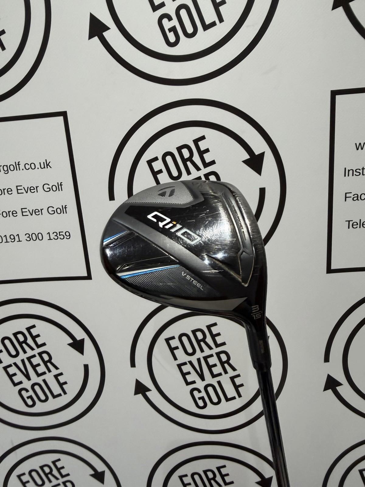 TAYLORMADE Qi10 3 WOOD / 15 Degree / RH / 60g Stiff Flex / V.GOOD USED