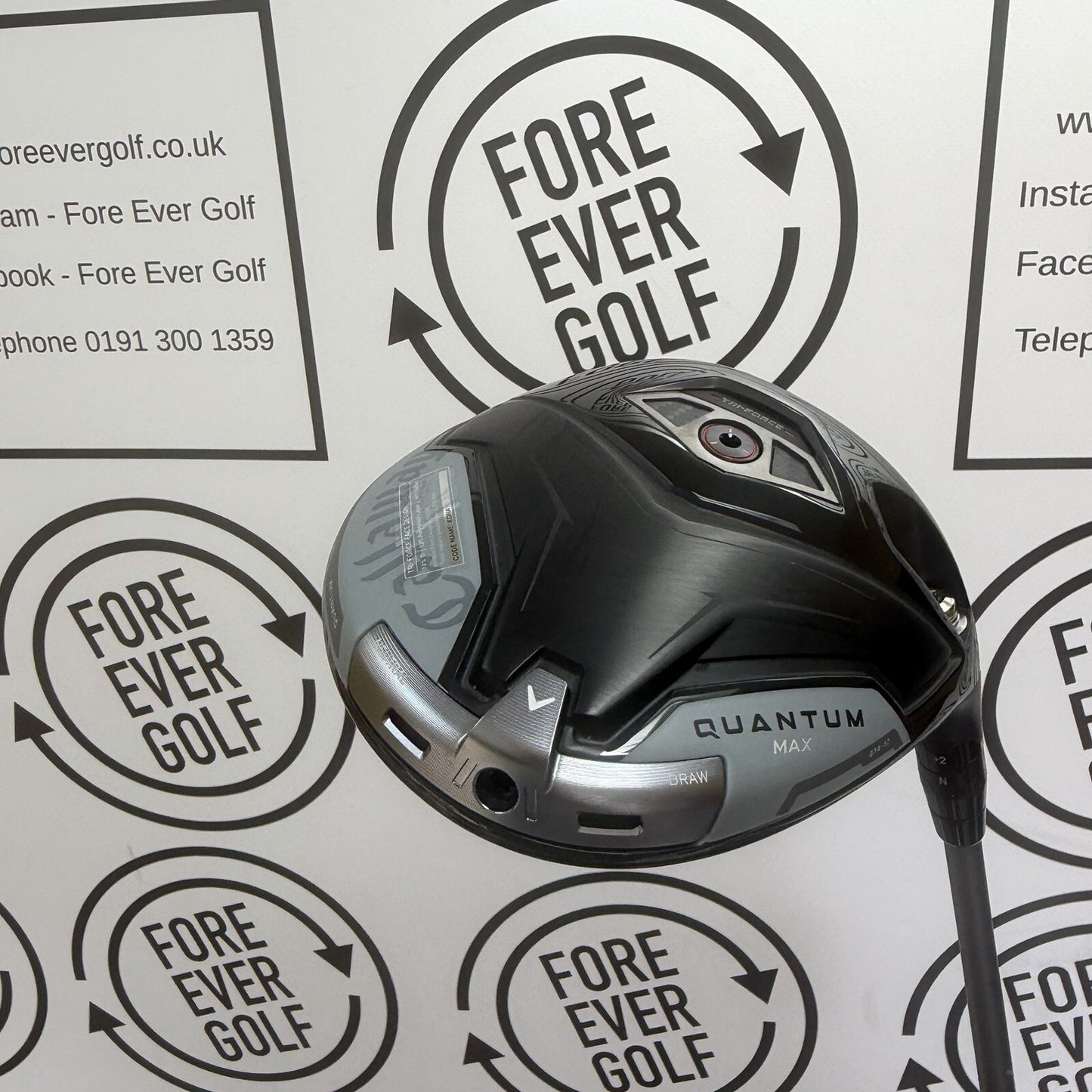 CALLAWAY QUANTUM MAX DRIVER / 9 Deg / RH / 50g Reg Flex / MINT USED