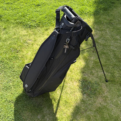 VESSEL LUX AIR Stand Golf Bag / Black / 6 Way Divider / MINT USED