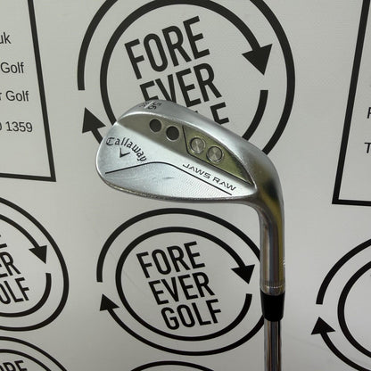 CALLAWAY JAWS RAW SAND WEDGE / 54 Deg (8C) / Mens RH / Wedge Flex / V.GOOD USED
