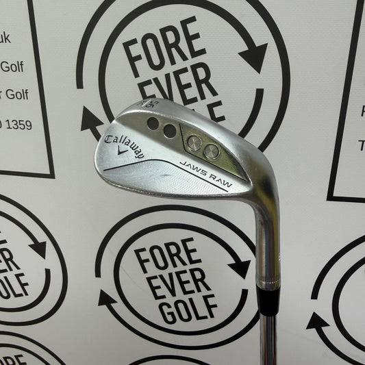 CALLAWAY JAWS RAW SAND WEDGE / 54 Deg (8C) / Mens RH / Wedge Flex / V.GOOD USED
