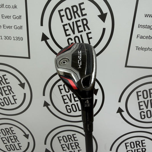 TAYLORMADE STEALTH PLUS+ 4 HYBRID / 22 Deg / RH / 80g Stiff Flex / GOOD USED